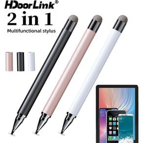 2 in 1 Universal Stylus Pen For Tablet Mobile Android ios Phone iPad  Accessories