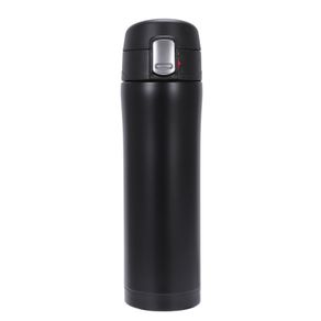 500ML Travel Mug Tea Coffee Water Vacuum Cup Thermos Bottle Stainless Steel Black