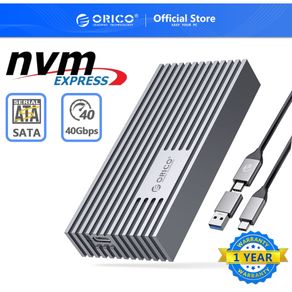 M.2 Nvme Ssd Enclosure 20gbps Usb 3.0 Type C Pcie External Case Usb3 M2  Storage Box Cover Solid Sta