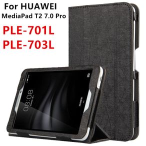 Case For Huawei MediaPad T2 7.0 Pro Protective Smart cover Faux Leather Tablet For HUAWEI Youth PLE-701L PLE-703L PU Protector