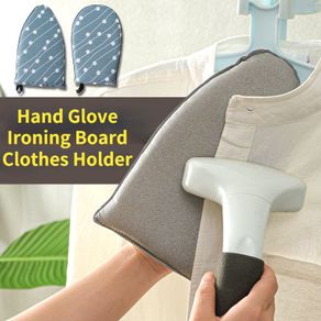 Hand Glove Ironing Board Clothes Holder Handheld Mini Ironing Board Sponge Small Ironing Pads for Clothes Garment Steamer