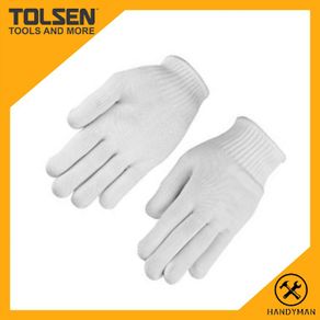 Tolsen 12 Pairs Polyester Working Gloves 45002