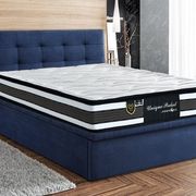[Bulky] Storage Bed and 11-inch Unique Pocket Mattress - 5 Zone Pocketed Spring - Free Assembly and Delivery