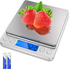 Digital Kitchen Scale, 3000g Mini Pocket Jewelry Scale, Cooking