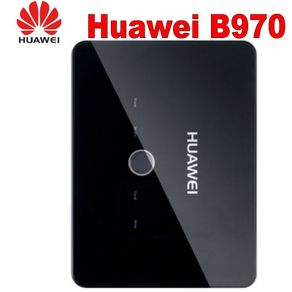 Unlocked Huawei B970 3G wireless Router Gateway HSDPA WIFI router With SIM Card Slot 4 LAN port PK B683 B970B