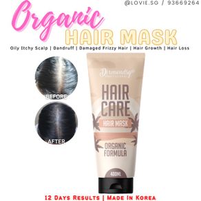 Dixmondsg Organic Hair Mask Treatment - Fast Hair Growth / Stop Hair Loss / Damaged Hair / Oily Itchy Scalp / Dandruff