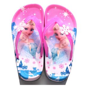 Cartoon Princess Frozen Girls Flip-flops Children Cartoon Baby Beach Shoes