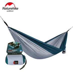 Naturehike Single double Picnic Hammock portable Camping Hammock Hanging Bed Sleeping camping Hammocks