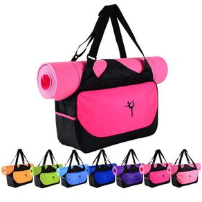 Multifunctional Sport Bag Clothes Yoga Bag Backpack Shoulder Waterproof Yoga Pilates Mat Case Bag Carriers Gym Mat