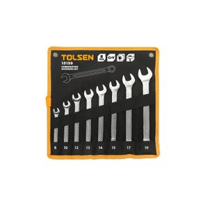 Tolsen 8pcs Combo Spanner 8-19mm