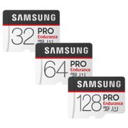 SAMSUNG 32GB 64GB 128GB PRO Endurance microSDXC UHS-I/U1 Memory Card with Adapter, Speed Up to 100MB/s