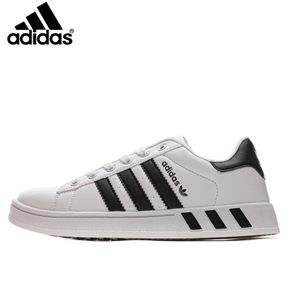 Adidas New Fashion Super Soft Leather Stitching Mid-top Fashion Casual Sneakers