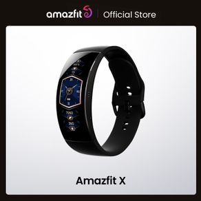 Amazfit X Smartwatch Global Version Curved Screen Titanium Body Sleep Monitoring 5ATM Water Resistant Multi Sports Modes