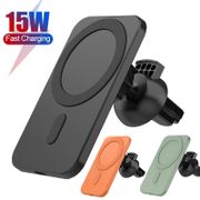 15W Wireless Chargers Car Magnetic Fast Charging Phone Holder For iPhone 12 13 Pro Max Mini Mount Holder Belkin Car Charger