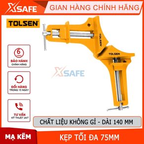 Tolsen Industrial Angle Clamp 10218 75mm / 3inch Durable Aluminum Alloy Material, Anti-Rust, High Bearing