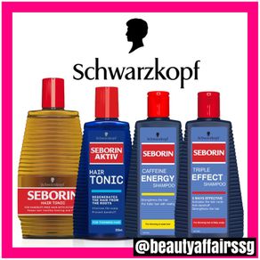 ⚜️ Schwarzkopf ⚜️ Hair Care Range - Triple Effect / Caffeine / Hair Tonic