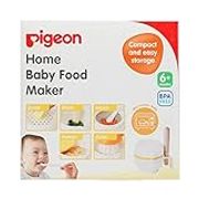 Pigeon Home Baby Food Maker, White/Yellow (03326), 1.0 Count, 393.0 grams