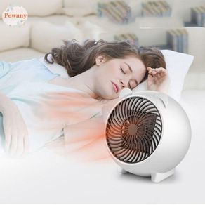 portable 250w mini electric heater fan desktop ptc air warmer blower home  office Prices and Specs in Singapore | 06/2023 | For As low As 7.16
