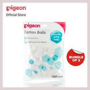 Pigeon Cotton Ball, 100 Pcs/Pack (Bundles of 2)