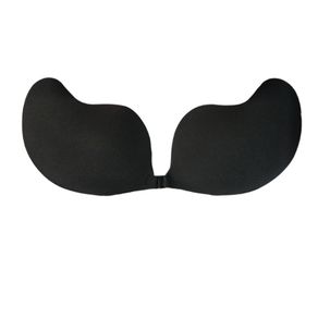 Strapless Backless Bra Silicone Self-adhesive Stick On Gel Push Up