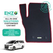 ENZO Car Mat - Toyota Alphard 3rd Gen Model AH30 Petrol 7-Seater Type SC (2015-Present)