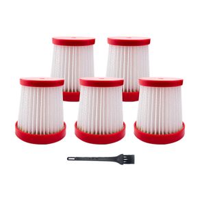 For xiaomi Deerma VC01 filter accessories Home Handheld robot vacuum cleaner washing HEPA Dust spare parts（5PCS)