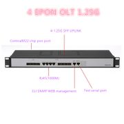 4 pon port 4 SFP slots epon 4 PON port mini ftth fiber optic OLT 4 SFP port PX20+ PX20++ PX20+++ 10/100/1000Mauto-negotiable