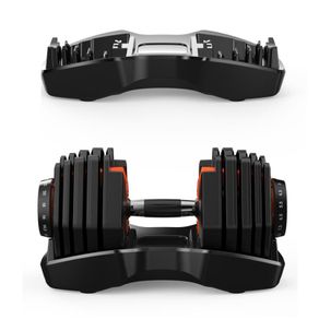 Adjustable Dumbbell Fitness Workouts Dumbbells tone your strength and build your muscles 24kg