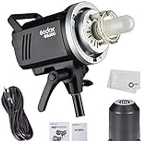 GODOX MS300 300Ws Compact Studio Flash GN58 5600K±200K 2.4G Wireless X System Monolight for Product or Portrait Photography, Bowens Mount, 0.1-1.8s Recycle Time, Anti-Preflash, 150W Modeling Lamp, Out
