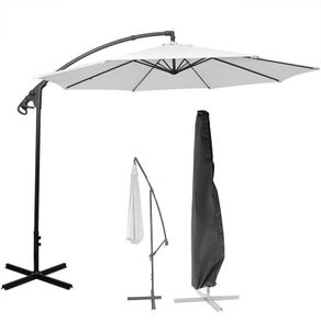 Outdoor Parasol NEW Parasol Umbrella Cover Waterproof Dustproof Cantilever Outdoor Garden Patio Umbrella Shield