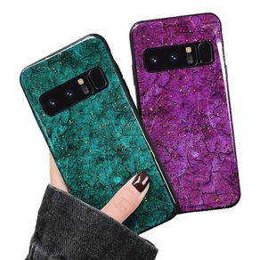 Glitter Gold Foil Marble Shining Phone Case For Samsung Galaxy S10 Lite S9 Plus S8 S7 Edge Note 10 Pro 9 8 5 4 Phone Back Cover