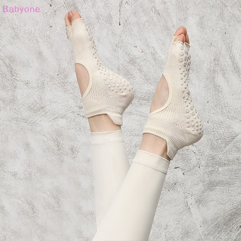Women High Quality Yoga Socks Women Silicone Backless Non-slip Pilates Grip  Low-ankle Sock Ballet Dance Sports Socks