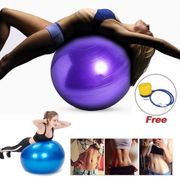 Yoga Balls Pilates Fitness Ball Gym Massager point Balance Fitball Exercise Workout Ball 55/65/75CM with pump