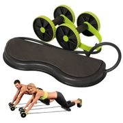 AB Wheels Roller Stretch Elastic Abdominal Resistance Pull Rope Tool for Abdominal muscle trainer exercise fitness equipment