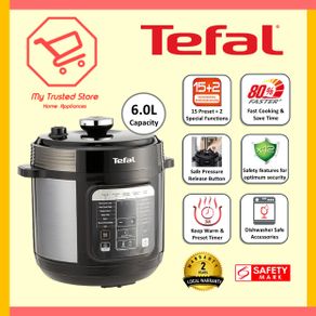 Tefal CY601 Home Chef Smart 6L Electric Pressure & Multicooker