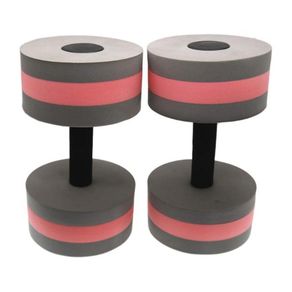 2 Pcs Aerobic Exercise Foam Dumbbell Pool Resistance Water Fitness Barbell Handlebar Exercise Equipment to Lose Weight