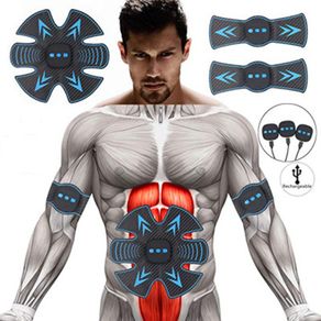 ABS Stimulator Abdominal Muscle Trainer Apparatus Toner EMS Electro abdos Belt ab Machine Home Gym Fitness Equipment