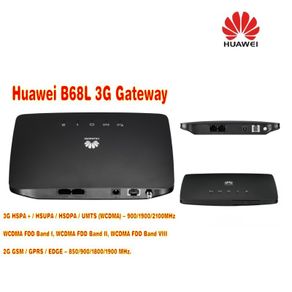 Original Unlocked Huawei B68L 3G wireless router HSPA+ 21Mbps WIFI wireless Gateway 900/2100MHZ+huawei 3g original antenna
