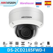 Hikvision IP Camera 8MP IR PoE Dome Camera DS-2CD2185FWD-I With SD Card Slot CCTV Security Camera Outdoor IP67 cam HIK-CONNECT