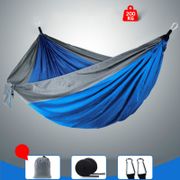 Portable Camping Parachute Hammock Travel Double Hanging Bed Outdoor Leisure Sleeping Hamaca Survival Garden Outdoor Furniture