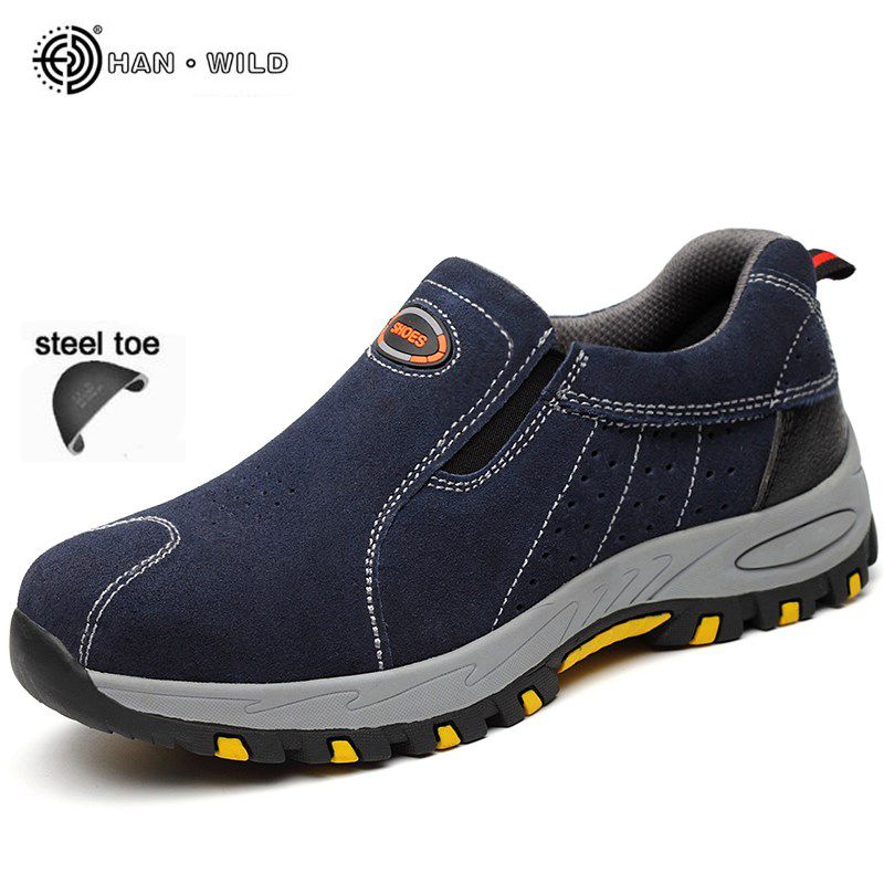 Casual steel toe hot sale safety shoes