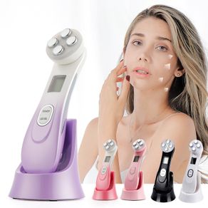 NOBOX-5in1 RF EMS Electroporation LED Photon Light Therapy Beauty Device Anti Aging Face Lifting Tightening Eye Facial Skin Care