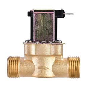 Ac 220V 1/2 Inch Solar Water Heater Solenoid Valve Normally Closed Inlet Valve For Water Flow Control
