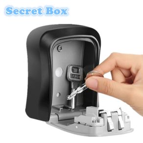 Wall-mounted Password Key Box Key Safe Storage Lock Box