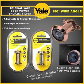 (100% original) yale v0401a door viewer | 180° wide angle of view