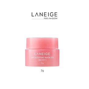 LANEIGE Lip Sleeping Mask EX for Wear Lip Makeup FrequentlyExfoliate Lips Overnight (Travel Size)