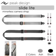 Peak Design Slide LITE DSLR Mirrorless Camera Strap SLL-AS-3 | SLL-BK-3
