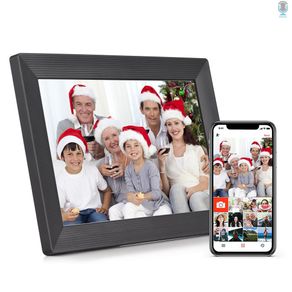 Andoer 10.1 Inch Smart WiFi Digital Photo Frame Digital Photo Album 1280*800 IPS Touchscreen Built-in 16GB Memory Auto R   Cam3.30