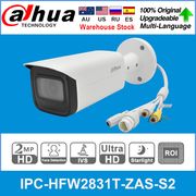 Dahua Original IPC-HFW2831T-ZAS-S2 8MP Lite IR Vari-focal Bullet Network Camera IR 60M Starlight IVS IP Poe Model Camera
