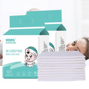 10Pcs /pack Baby Insert Non-woven Fabric Diapers Portable Disposable Diapers Nappy Baby Training Supplies Baby Diapers Cloth